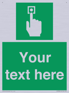 Custom Safe Condition Emergency call point